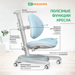 Стул для школьника Ergokids Ortoback