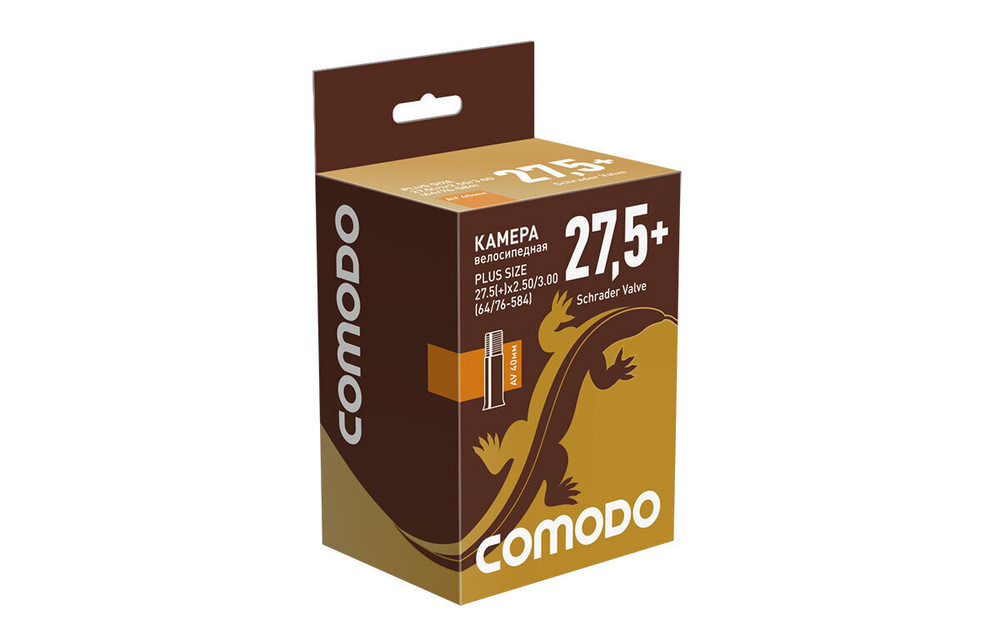 Камера COMODO PLUS SIZE 27.5 (+) x 2.50/3.00 (64/76 - 584) AV40 мм бутиловая