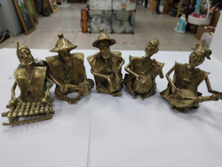 Китайские музыканты. бронза