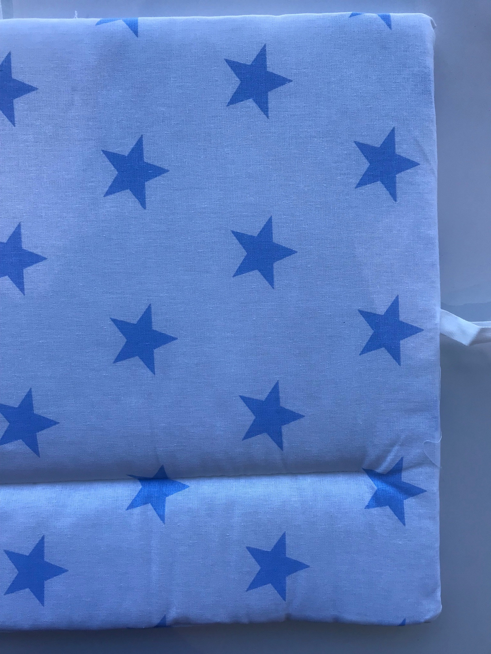 Борт-охранник бязь "Звезды" Голубой