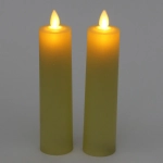 Сувенир с подсветкой «Свеча - Сказочный блеск» 3,8*15 см (набор 2 шт)