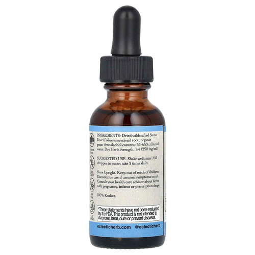 Eclectic Herb, трава, корень камеди, 30 мл (1 жидк. унция)
