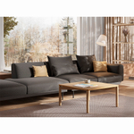 Столик кофейный saga, 75х75 см, ясень