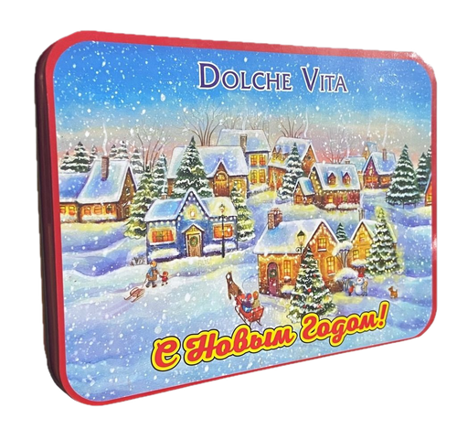 Чай «С НОВЫМ ГОДОМ» 60 г. в жестяной банке с магнитом