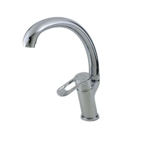 СМЕСИТЕЛЬ Д КУХНИ VODA FUTURE FT03 С ПОВОРОТНЫМ ИЗЛИВОМ