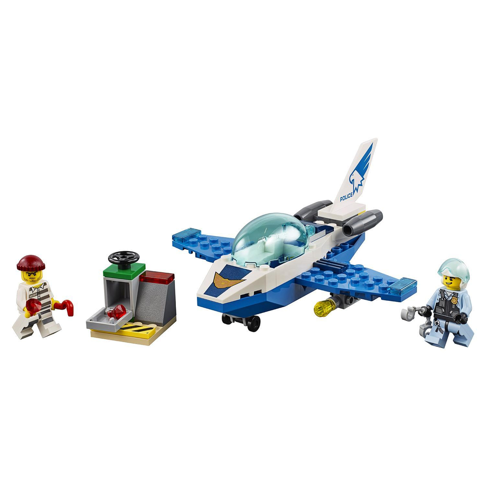 LEGO City: Воздушная полиция: Патрульный самолет 60206 — Sky Police Jet Patrol — Лего Сити Город