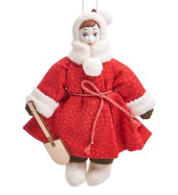 РусКукла RK-813 Кукла подвесная «Девочка с лопаткой»