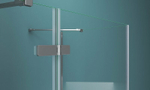 Душевой уголок BelBagno Kraft 90х80 KRAFT-AH-12-90/80-C-Cr-L профиль Хром стекло прозрачное