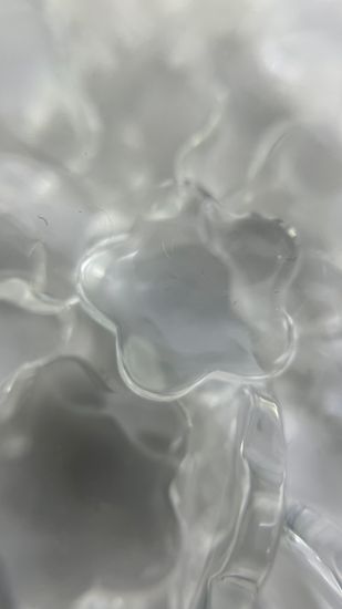 Кабошон стекло прозрачные для выкраски геля Звезда 10шт/уп