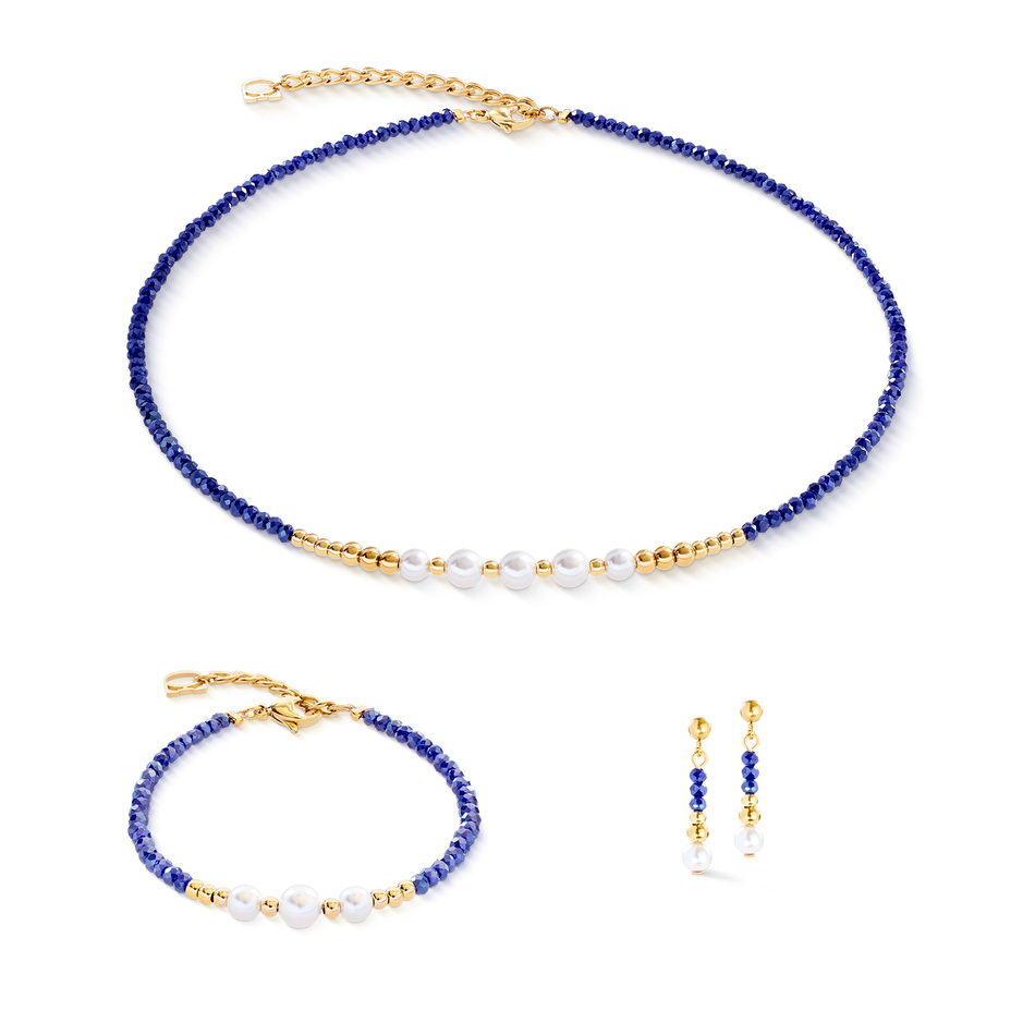 Колье Coeur de Lion Blue 4258/10-0700