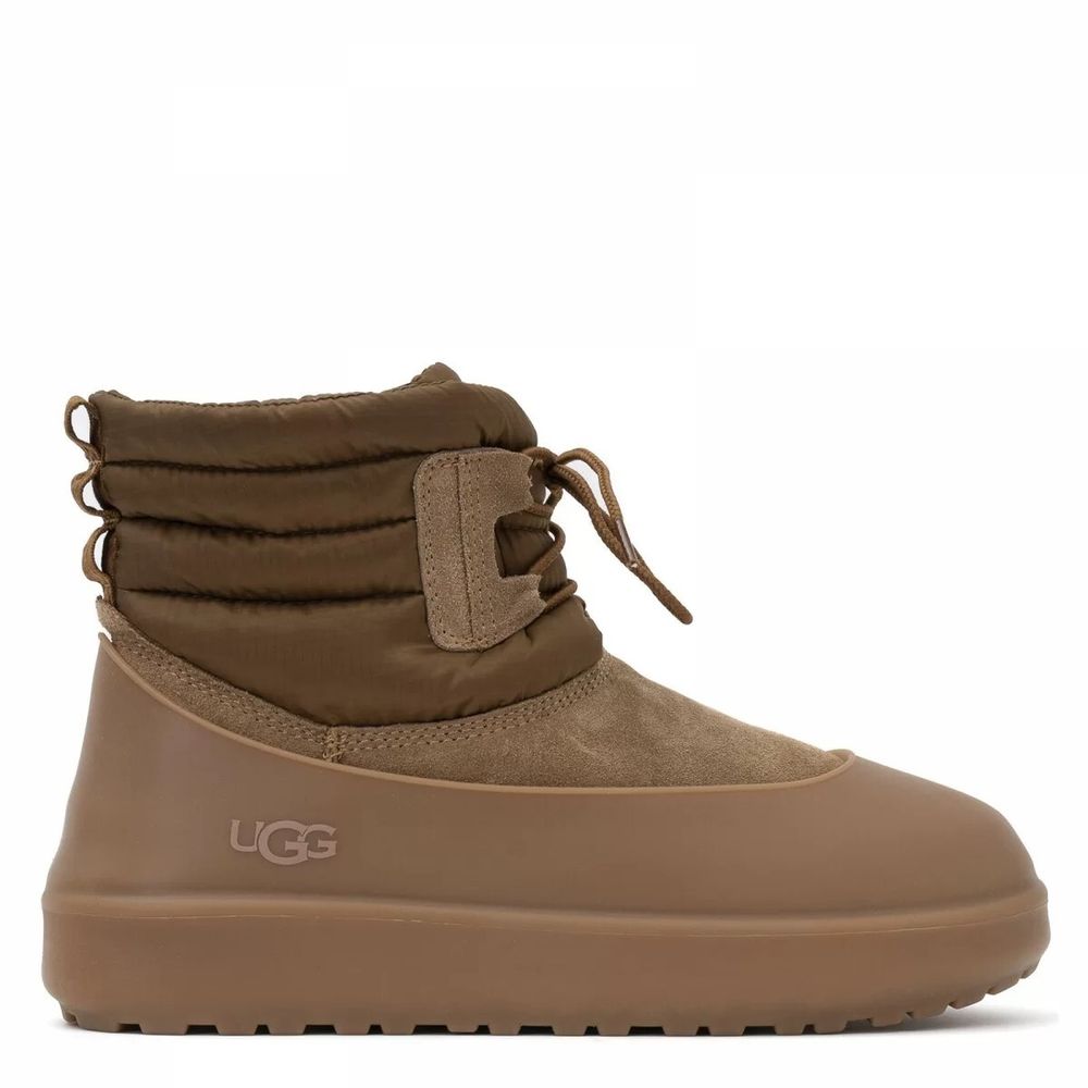 Угги UGG Classic Mini Lace-up Weather Chestnut