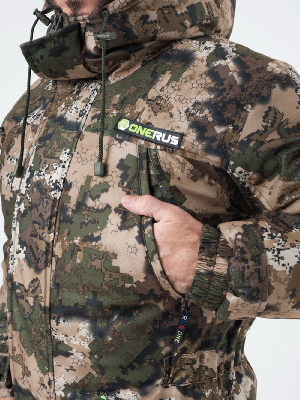 Костюм зимний ONERUS "Горный -45 (Алова), Зеленый Камо