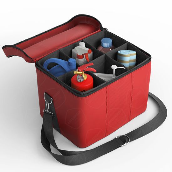 Автомобильная сумка-органайзер в багажник из экокожи (эксклюзивный цвет)