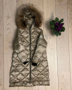 Детское пальто на пуху Moncler Coat