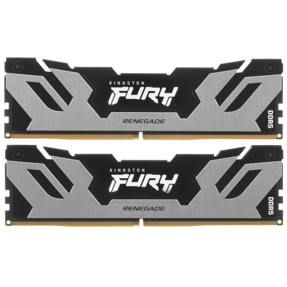 Оперативная память Kingston FURY Renegade DDR5 — 6800 / 7200 / 7600 / 8000 МГц (32–128 ГБ) Черный/белый