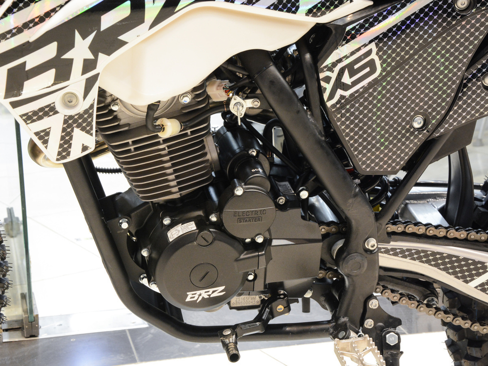 Мотоцикл BRZ X5 LITE 165FMM 250cc WHITE 21/18