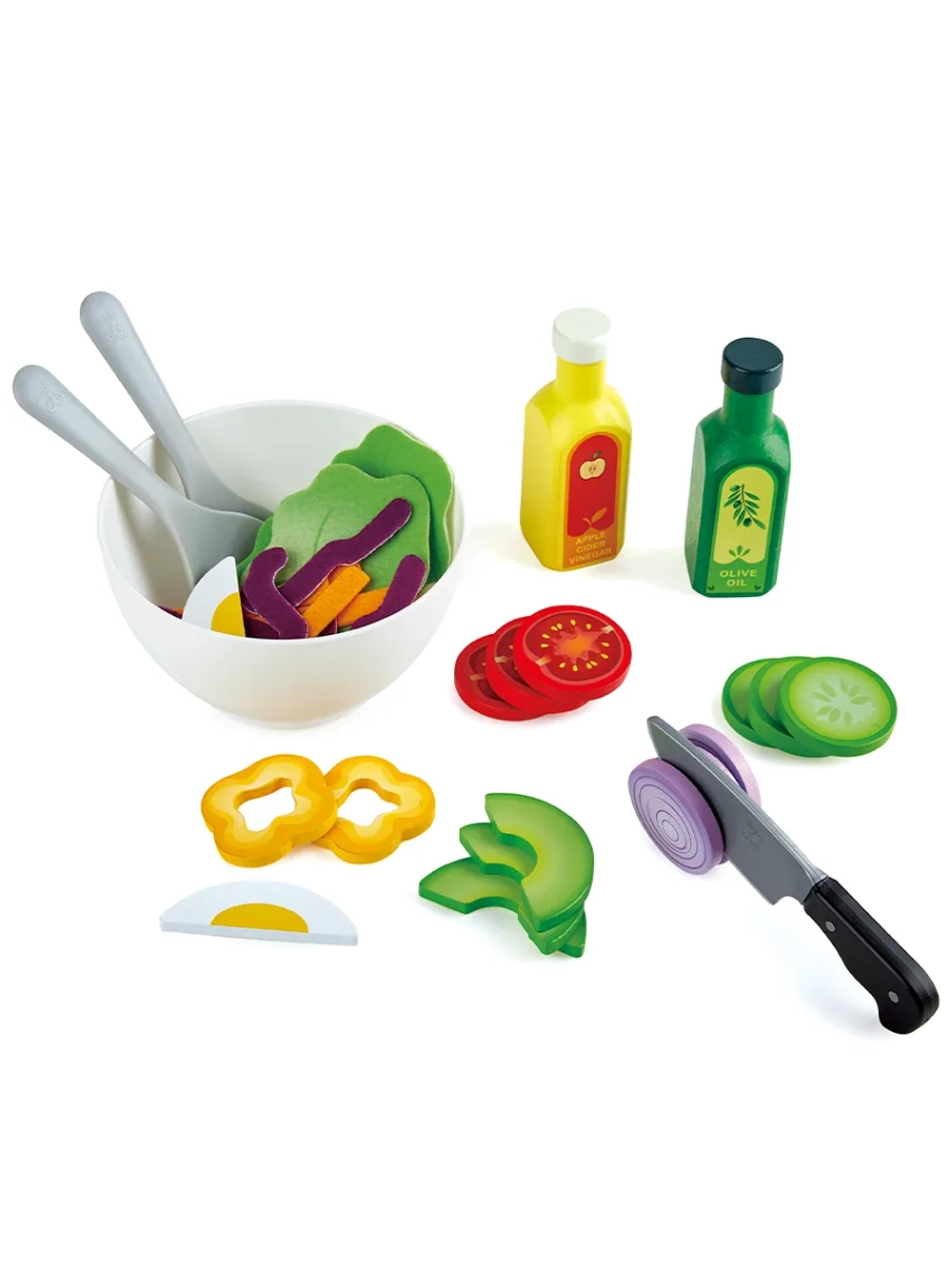 Игровой набор Овощной салат 40 предметов