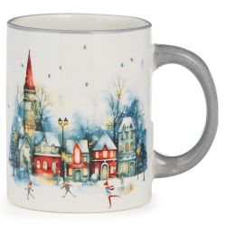 КРУЖКА AGNESS "С НОВЫМ ГОДОМ!" 11,5*8*9,5 СМ