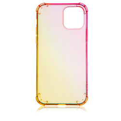 Чехол ROSCO для Apple iPhone 12;Apple iPhone 12 Pro оптом (арт. IP12(12PRO)-HARD-TPU-PINK-GOLD)