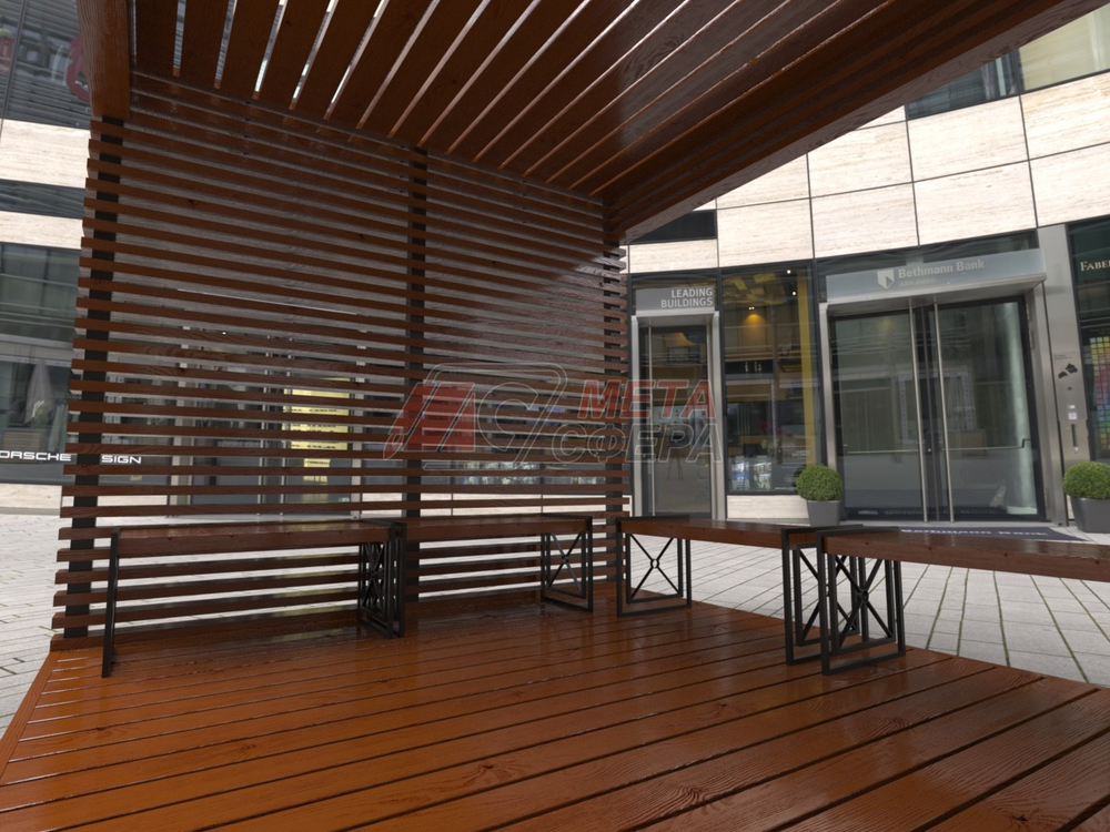 Пергола Эстетика без лавок