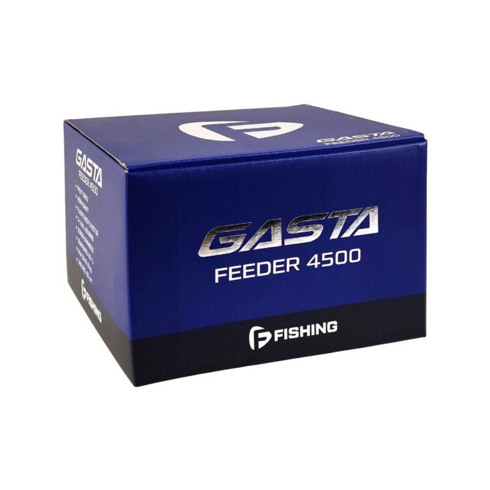 F-FISHING Катушка фидерная Gasta Feeder 4500