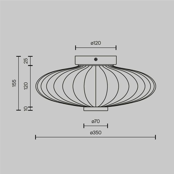 Настенный светодиодный светильник Maytoni Amulet MOD555WL-L8CH4K