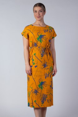 Платье женское 3946АП, Абстракция #363Абб053946АП