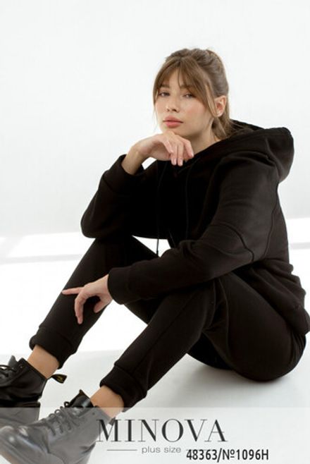 Костюм 1096Н-черный Minova Фото 2
