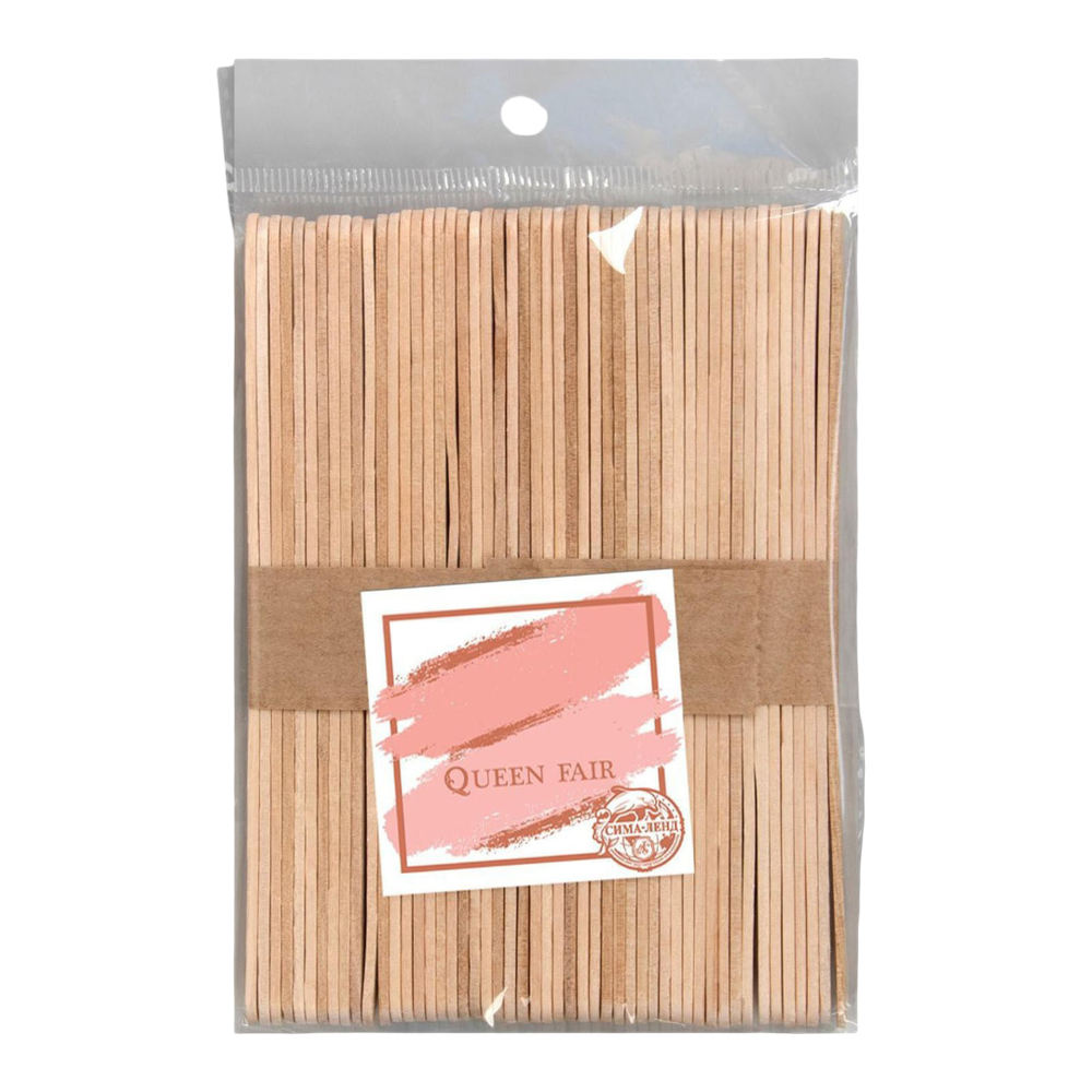 Шпатели для деревянные 14×1 см, 50 шт