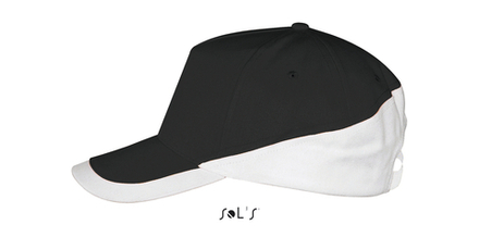 Кепка Booster пятипанельная Чёрный