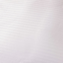 Пододеяльник Страйп Сатин Однотонный Отель белый 100% Хлопок 180x215 1x1