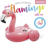 Плотик Intex "Большой Фламинго" 142х137х97см, 57558 с насосом