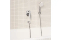 Смеситель для ванны GROHE BauEdge скрытого монтажа, в комплекте с монтажной частью, хром (29039001)