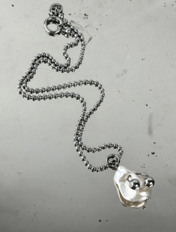 NNEO PEARLLY Жемчужина с пирсингом WHITE PEARL