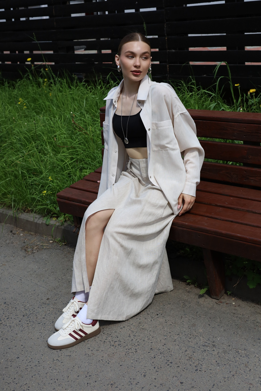 Юбка женская Linen, беж