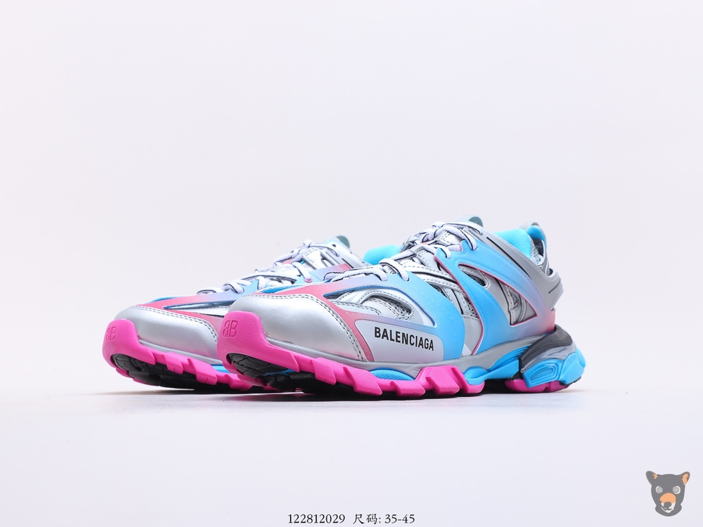 Кроссовки Track Trainers Grey/Blue/Pink