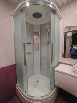 Душевая кабина AvaCan (АваКан) EM3011new со средним поддоном, 110х110х220