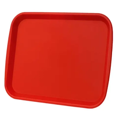 Поднос прямоугольный 470*365 мм Красный
