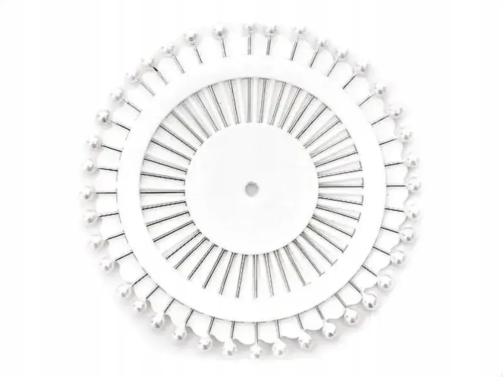 Иглы для закалывания "Ромашка" сталь 40 шт 38 мм в блистере