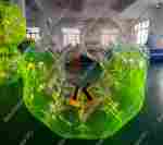 Бампербол «Желто-прозрачный» ПВХ, диаметр 1 м