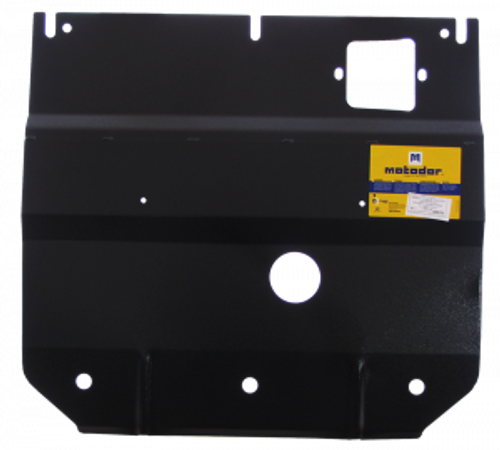 Усиленная защита Motodor картера двигателя, кпп. 2 мм, сталь. для Hyundai H-1/Starex/Grand Starex 2008-н.в.,Hyundai Grand Starex 2008-н.в. арт.00931