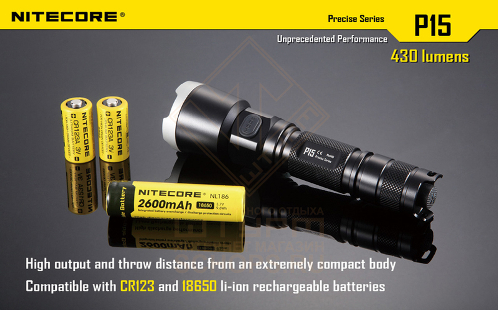 Фонарь Nitecore P15