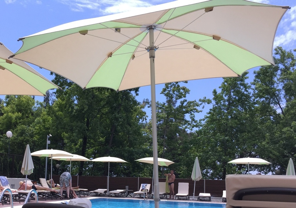 Зонт пляжный профессиональный 1.9х1.9 м Magnani Mondrian