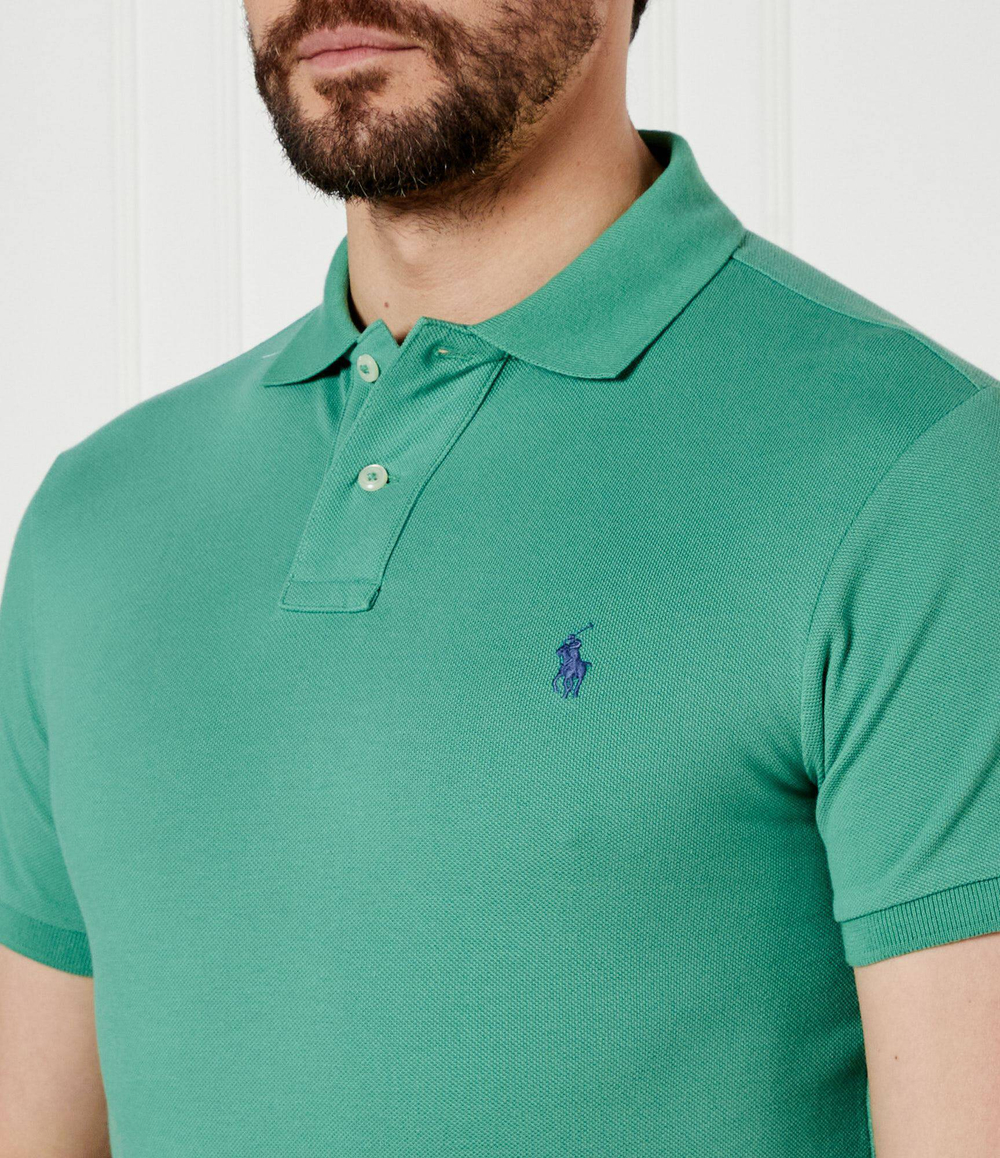 Поло POLO RALPH LAUREN - зеленый(710536856)