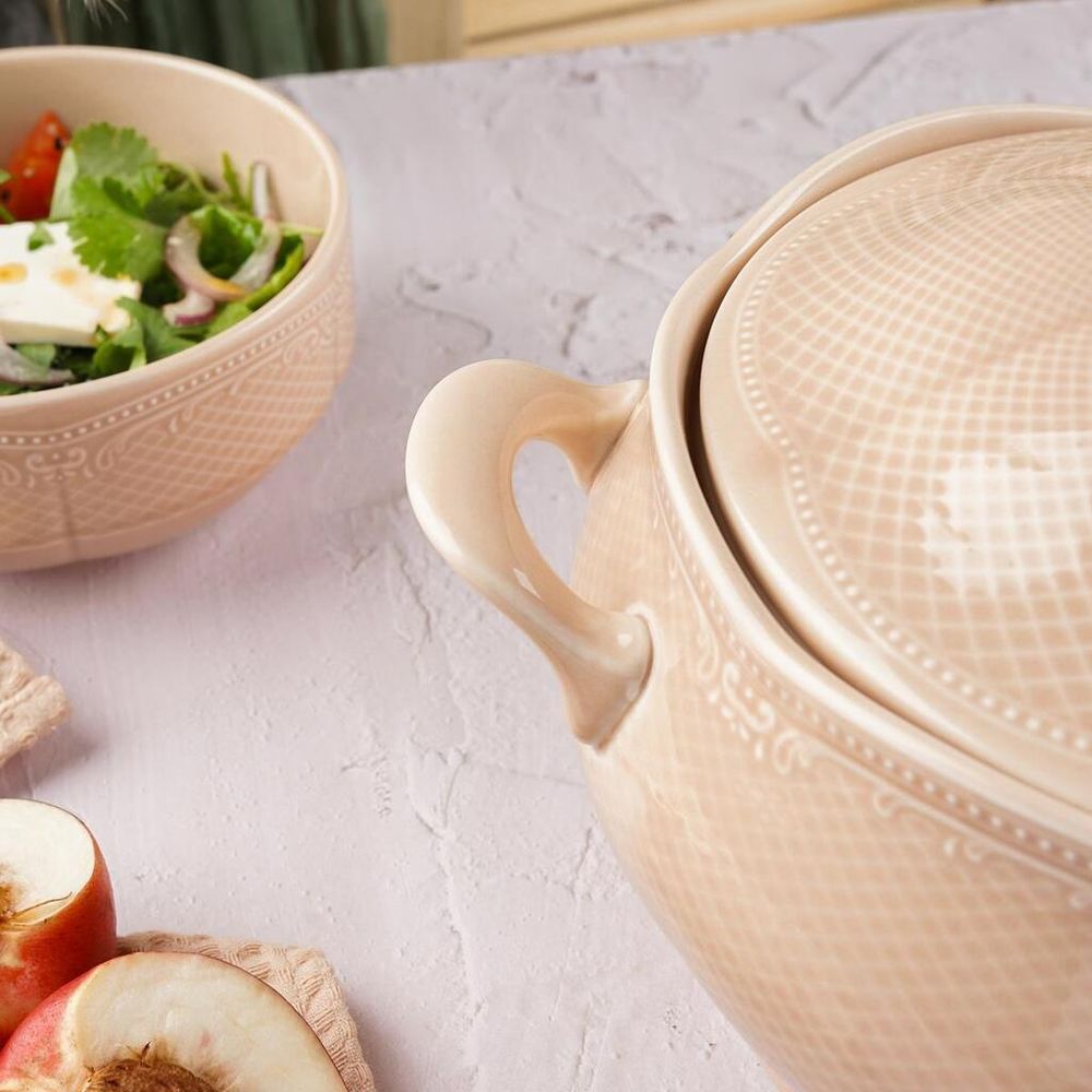 Супница 2,2 л d 22 см h12,5 см Aristocrat Peach Tea Noble [1]