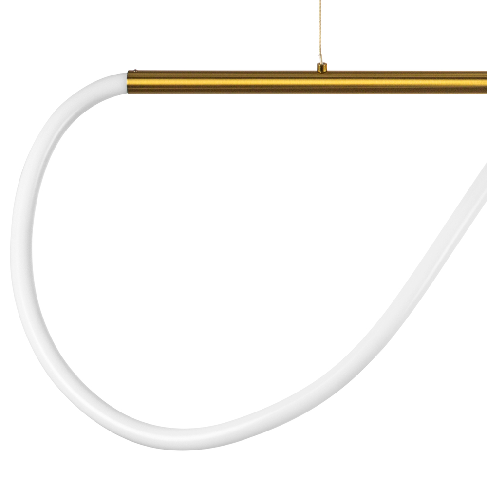 637093 Люстра CORINTO 45W LED 3170LM ЗОЛОТО 3000K IP20