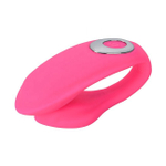 Вибромассажер для пар Nona (10 режимов ) (Цвет: розовый)