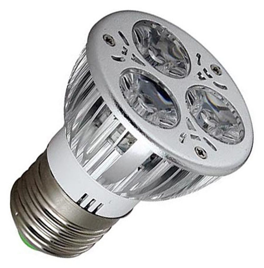 Лампа светодиодная 3W R50 E27 - цвет в ассортименте