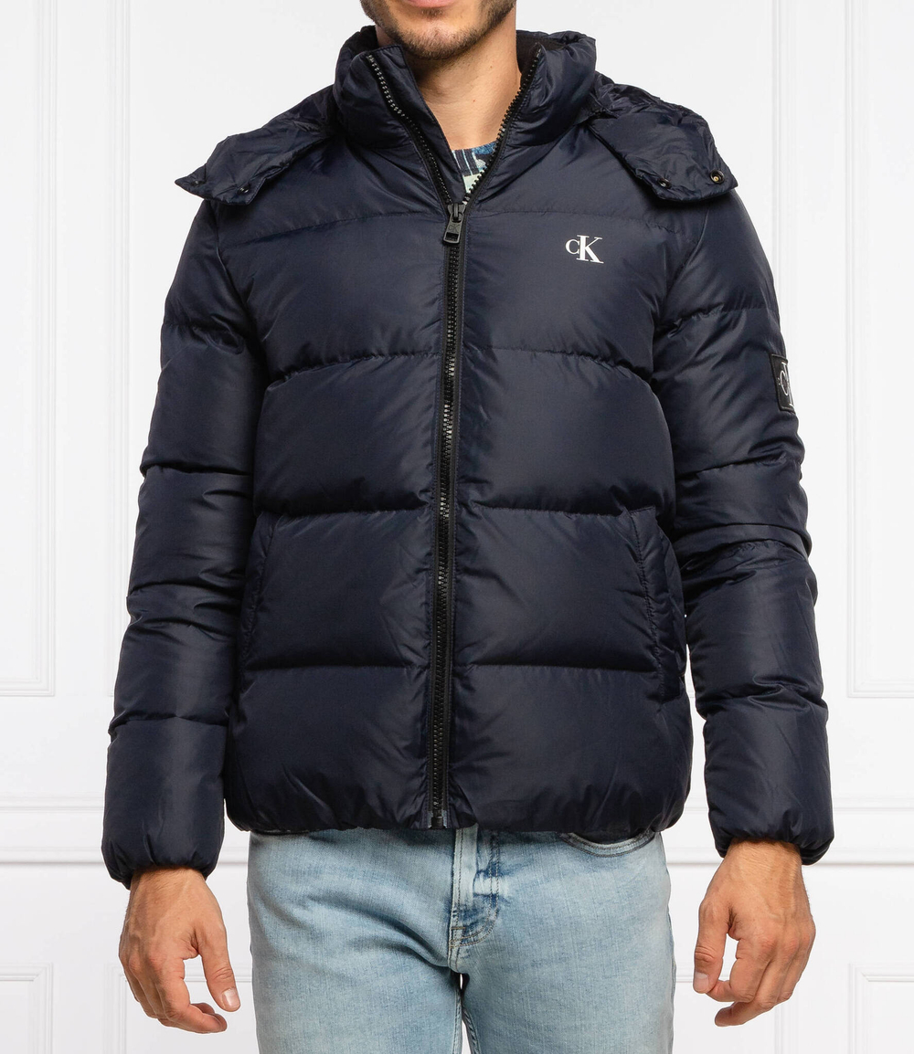 пуховая куртка CALVIN KLEIN JEANS - темно-синий(J30J318412)