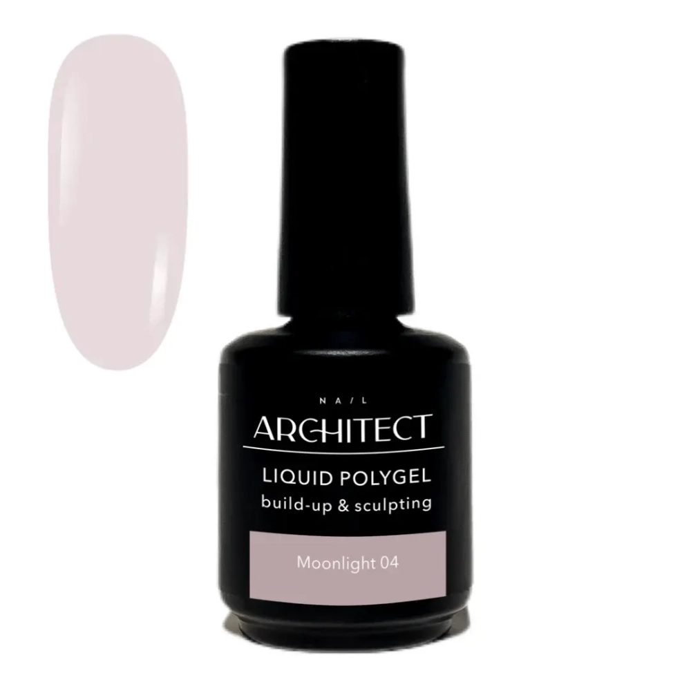 Nail ARCHITECT LIQUID POLYGEL - 04 Moonlight Жидкий полигель для укрепления и наращивания ногтей, 15 мл